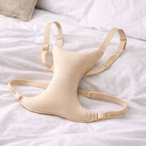 Brand new anti-wrinkle chest pillow bra for side sleepers